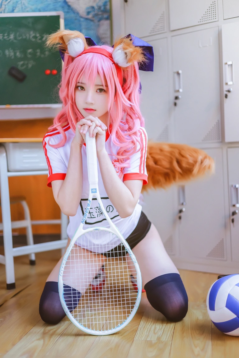 桜桃喵《玉藻前体操服》写真图集 31P｜在线预览与图包下载