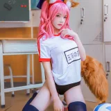 桜桃喵《玉藻前体操服》写真图集 31P｜在线预览与图包下载