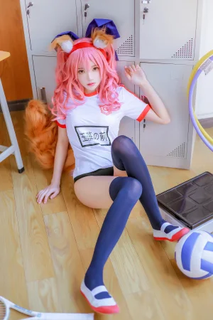 桜桃喵《玉藻前体操服》写真图集 31P｜在线预览与图包下载