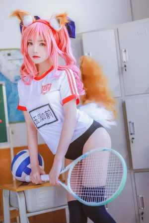 桜桃喵《玉藻前体操服》写真图集 31P｜在线预览与图包下载