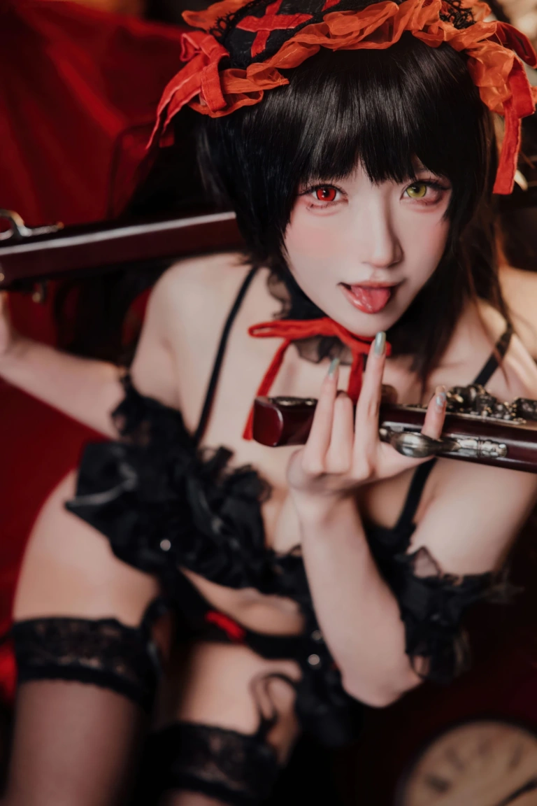 阿包也是兔娘《时崎狂三》写真图集 36P｜在线预览与图包下载