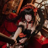 阿包也是兔娘《时崎狂三》写真图集 36P｜在线预览与图包下载