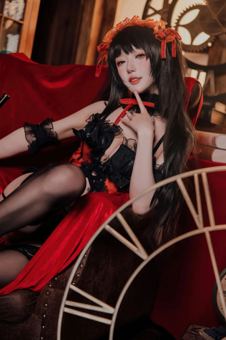 阿包也是兔娘《时崎狂三》写真图集 36P｜在线预览与图包下载