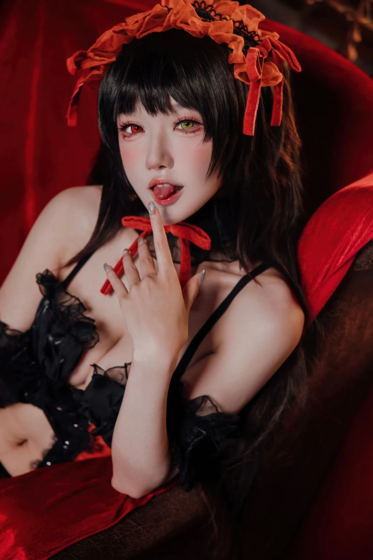 阿包也是兔娘《时崎狂三》写真图集 36P｜在线预览与图包下载