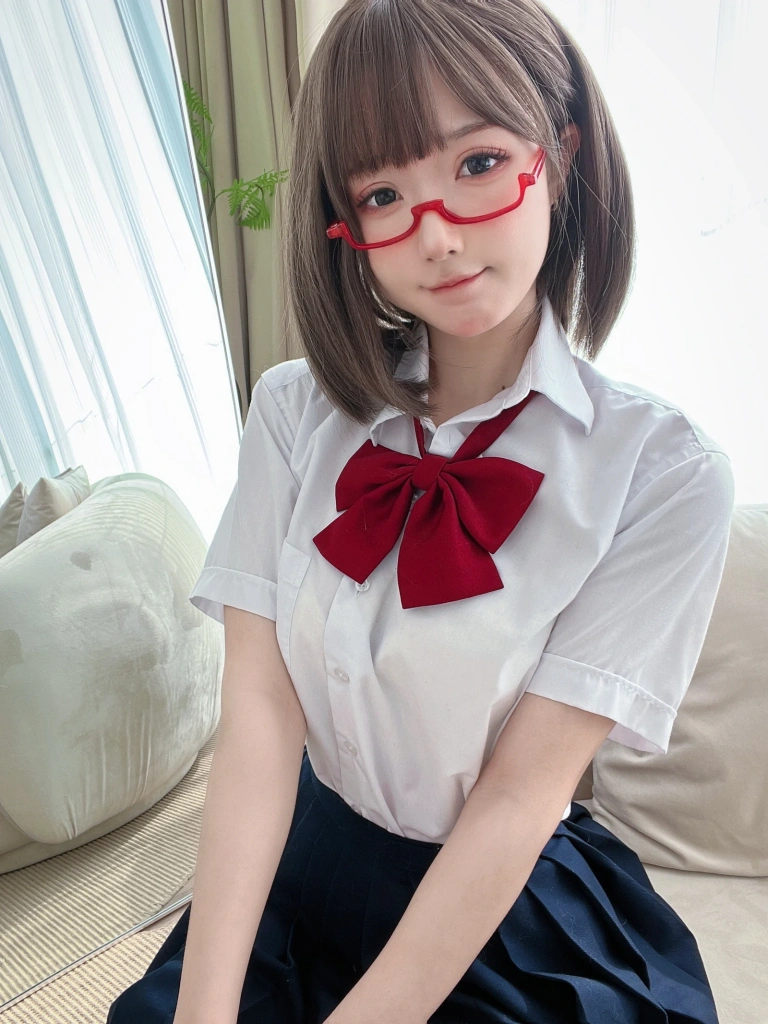 阿包也是兔娘《加冕图 Jk学妹》写真图集 28P｜在线预览与图包下载