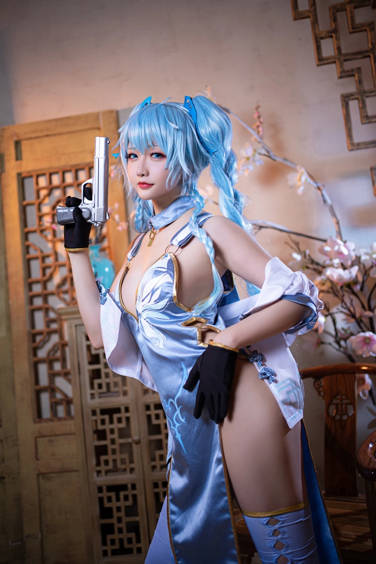 星之迟迟《《秘密花园》 PA15翠雀媚》写真图集 14P｜在线预览与图包下载