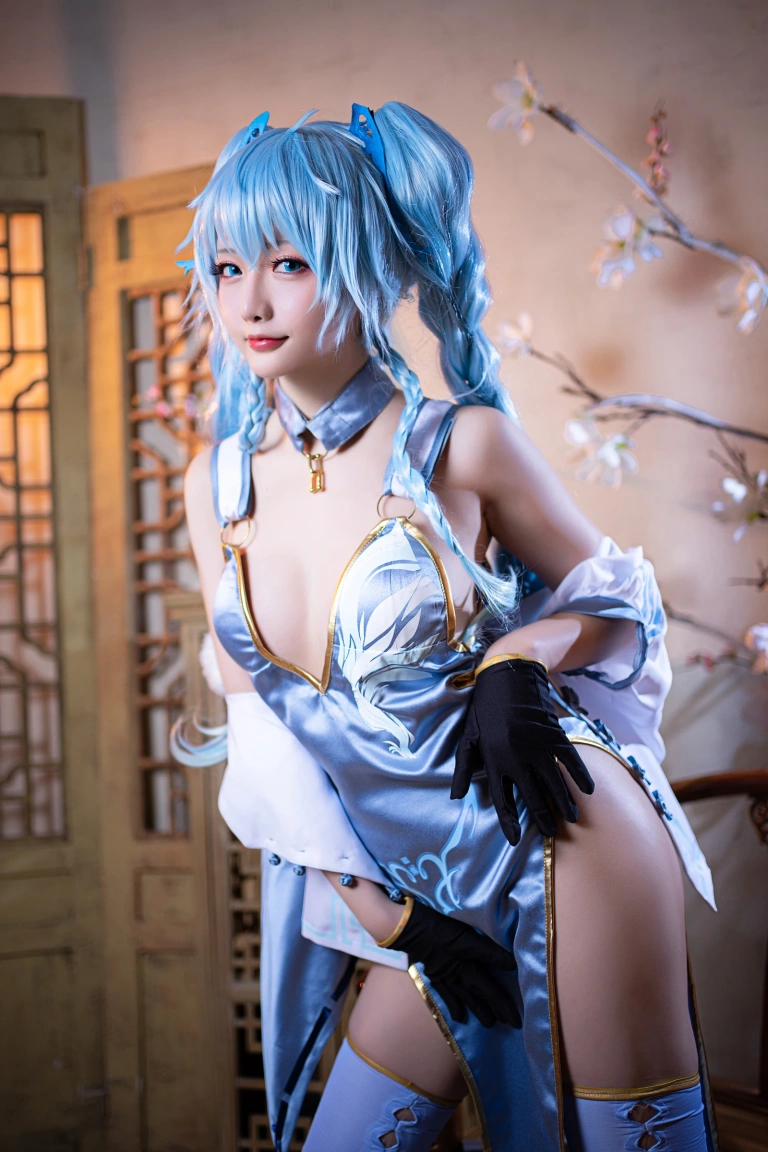 星之迟迟《《秘密花园》 PA15翠雀媚》写真图集 14P｜在线预览与图包下载