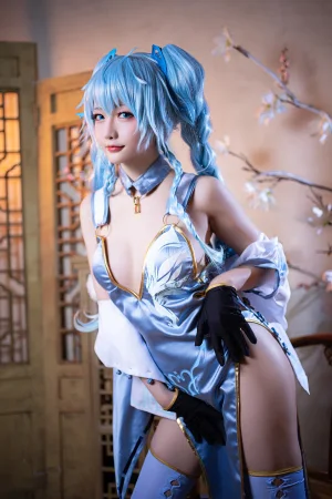 星之迟迟《《秘密花园》 PA15翠雀媚》写真图集 14P｜在线预览与图包下载