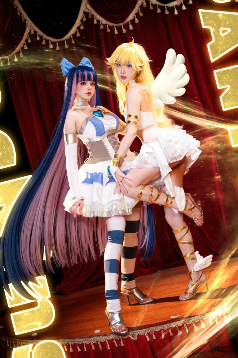 阿包也是兔娘《吊带袜天使（&苏苏苏Sofia）》写真图集 33P｜在线预览与图包下载