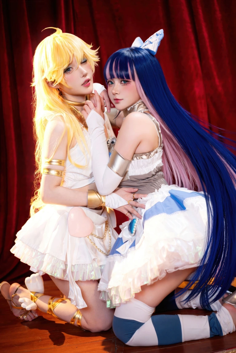 阿包也是兔娘《吊带袜天使（&苏苏苏Sofia）》写真图集 33P｜在线预览与图包下载