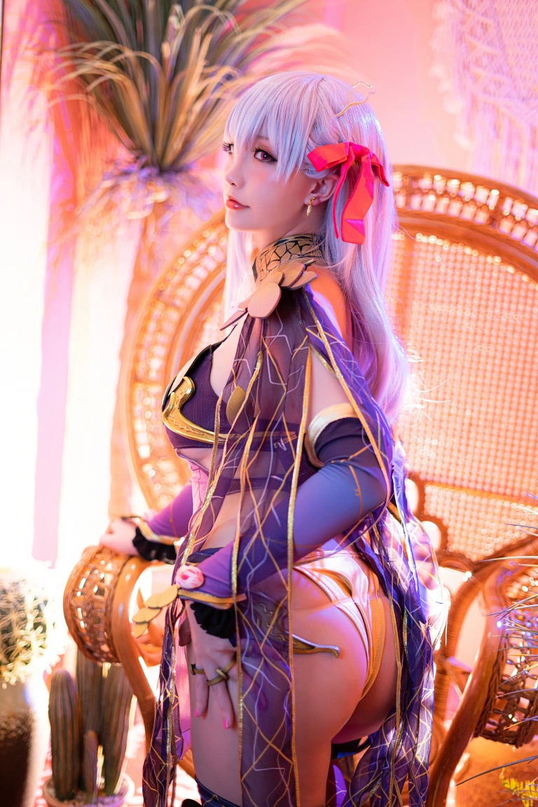 星之迟迟《《秘密花园》 伽摩》写真图集 19P｜在线预览与图包下载