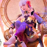 星之迟迟《《秘密花园》 伽摩》写真图集 19P｜在线预览与图包下载