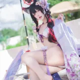 阿包也是兔娘《若藻水着》写真图集 32P｜在线预览与图包下载