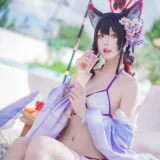 阿包也是兔娘《若藻水着》写真图集 32P｜在线预览与图包下载