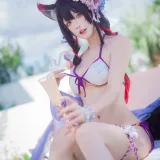 阿包也是兔娘《若藻水着》写真图集 32P｜在线预览与图包下载