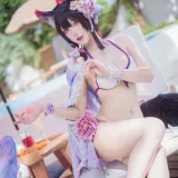 阿包也是兔娘《若藻水着》写真图集 32P｜在线预览与图包下载