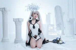 面饼仙儿《可畏婚纱》写真图集 25P｜在线预览与图包下载
