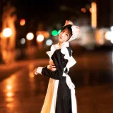 桜桃喵《长裙妹抖（夜）》写真图集 19P｜在线预览与图包下载