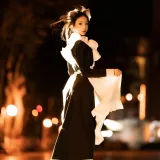 桜桃喵《长裙妹抖（夜）》写真图集 19P｜在线预览与图包下载