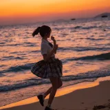 桜桃喵《逐海》写真图集 17P｜在线预览与图包下载