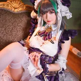 星之迟迟《《R-Maid》 柴郡》写真图集 15P｜在线预览与图包下载