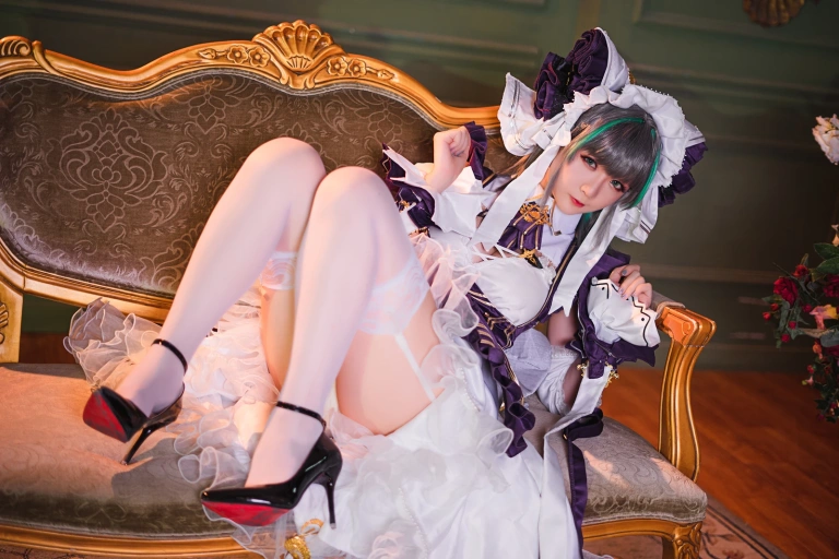 星之迟迟《《R-Maid》 柴郡》写真图集 15P｜在线预览与图包下载