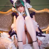 星之迟迟《《R-Maid》 柴郡》写真图集 15P｜在线预览与图包下载