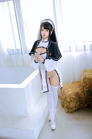 日奈娇(椎名莜)《2024.1月月刊 圣洁修女》写真图集 110P｜在线预览与图包下载