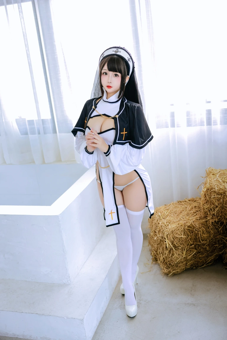 日奈娇(椎名莜)《2024.1月月刊 圣洁修女》写真图集 110P｜在线预览与图包下载