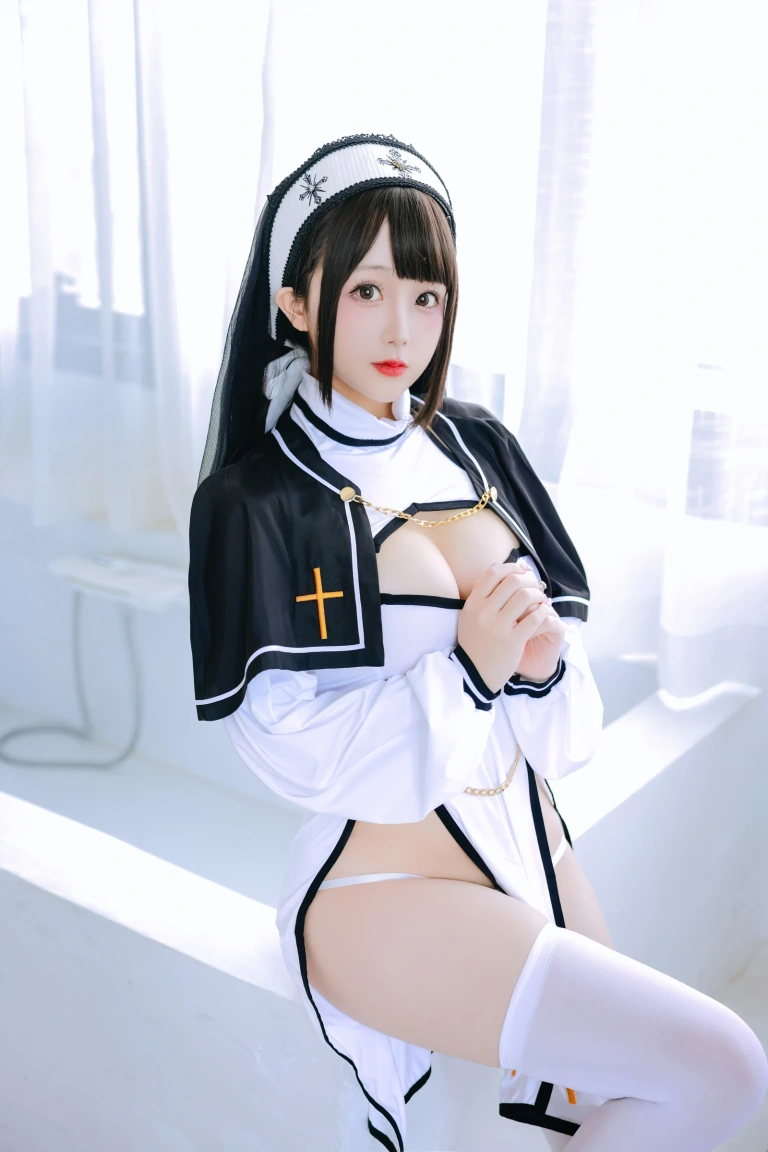 日奈娇(椎名莜)《2024.1月月刊 圣洁修女》写真图集 110P｜在线预览与图包下载