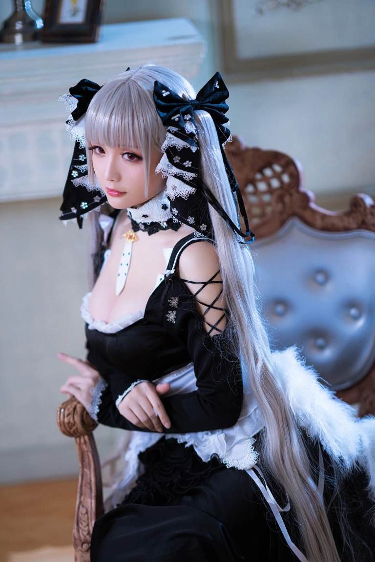 星之迟迟《《R-Maid》 可畏》写真图集 35P｜在线预览与图包下载