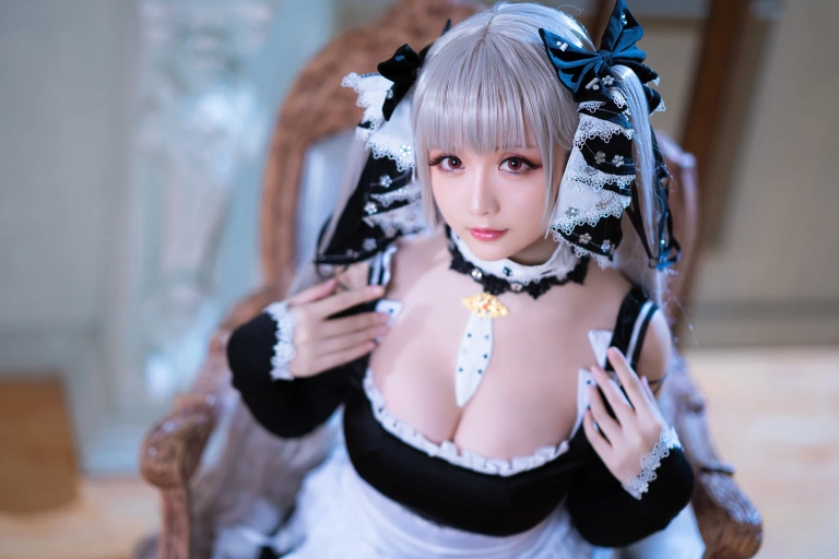 星之迟迟《《R-Maid》 可畏》写真图集 35P｜在线预览与图包下载