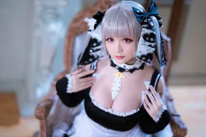 星之迟迟《《R-Maid》 可畏》写真图集 35P｜在线预览与图包下载