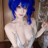 蜜汁猫裘《碧蓝航线 圣路易斯礼服自拍》写真图集 16P+1V｜在线预览与图包下载