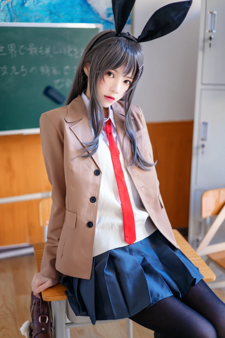 桜桃喵《麻衣制服》写真图集 52P｜在线预览与图包下载
