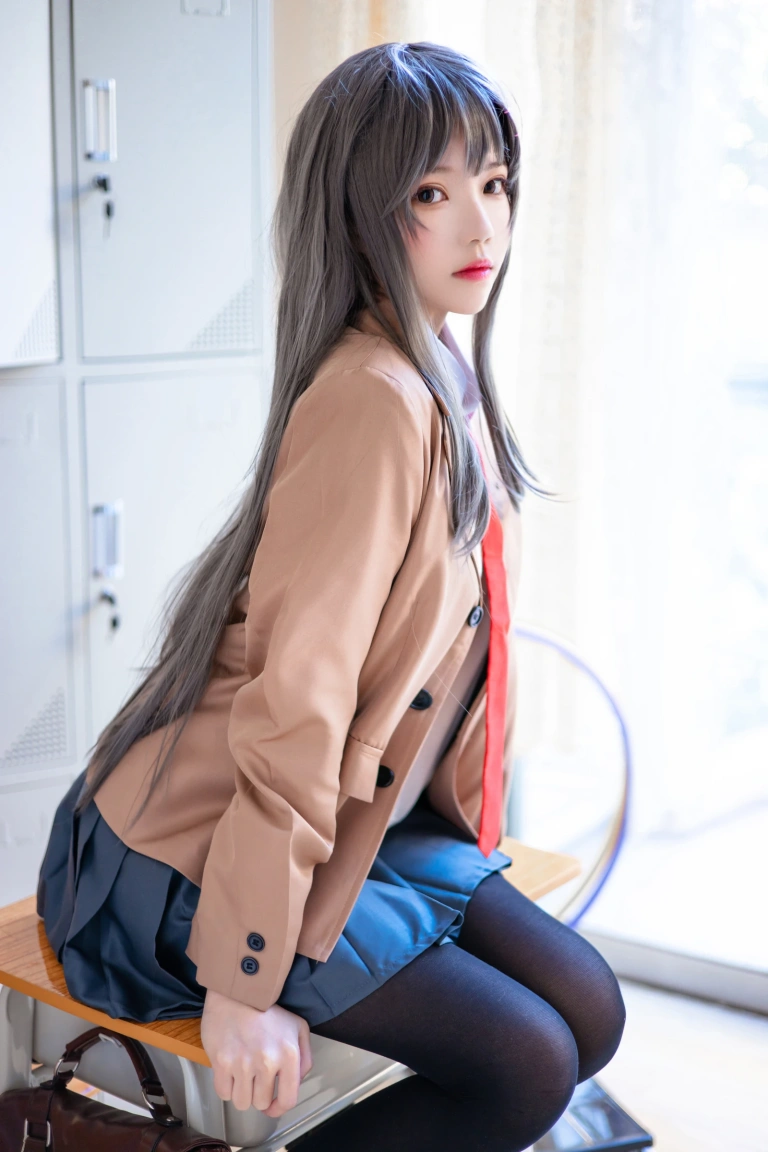 桜桃喵《麻衣制服》写真图集 52P｜在线预览与图包下载