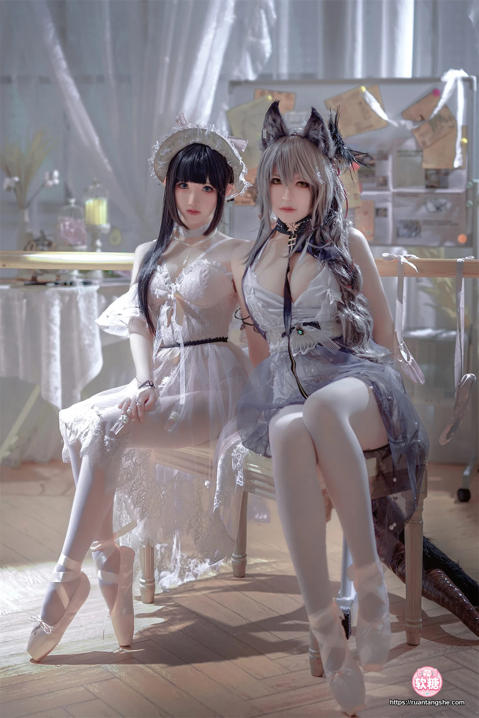 面饼仙儿 面饼仙儿 NO.117 - Arknights 黑x森蚺バレエ(&半半子)