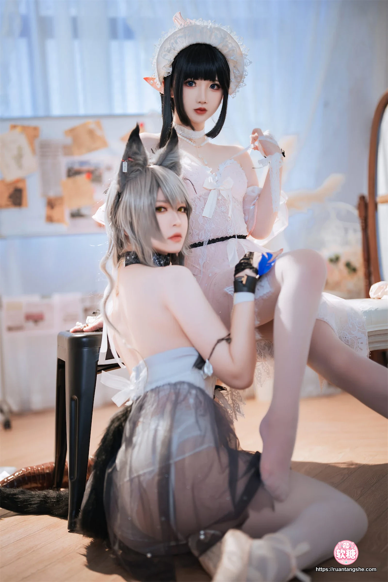 面饼仙儿 面饼仙儿 NO.117 - Arknights 黑x森蚺バレエ(&半半子)