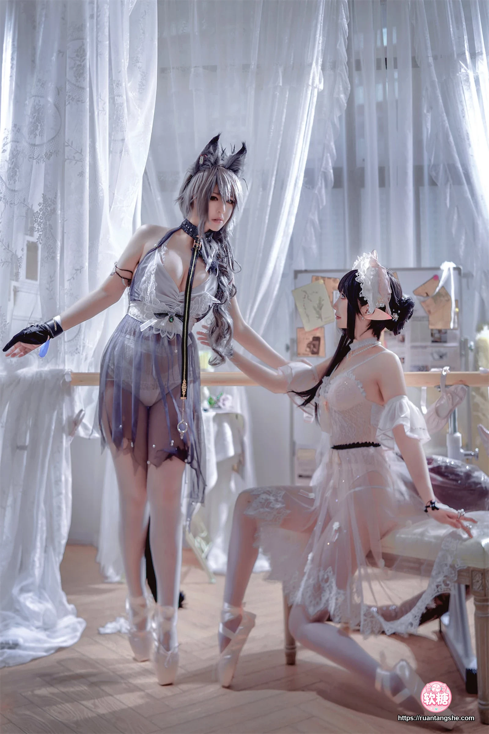 面饼仙儿 面饼仙儿 NO.117 - Arknights 黑x森蚺バレエ(&半半子)