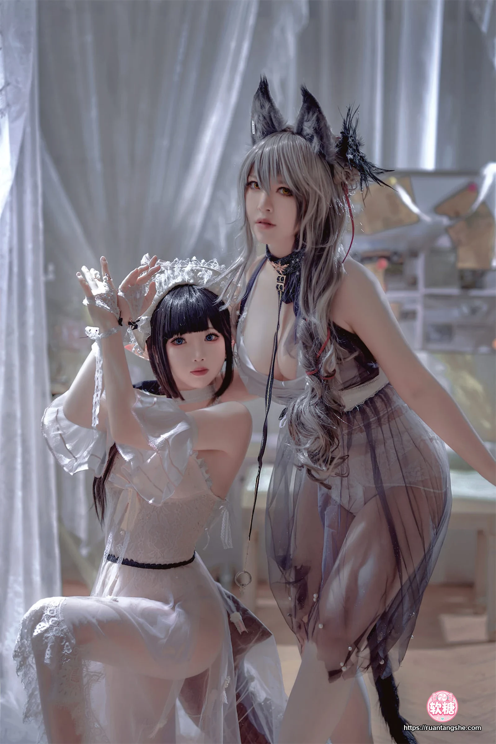 面饼仙儿 面饼仙儿 NO.117 - Arknights 黑x森蚺バレエ(&半半子)