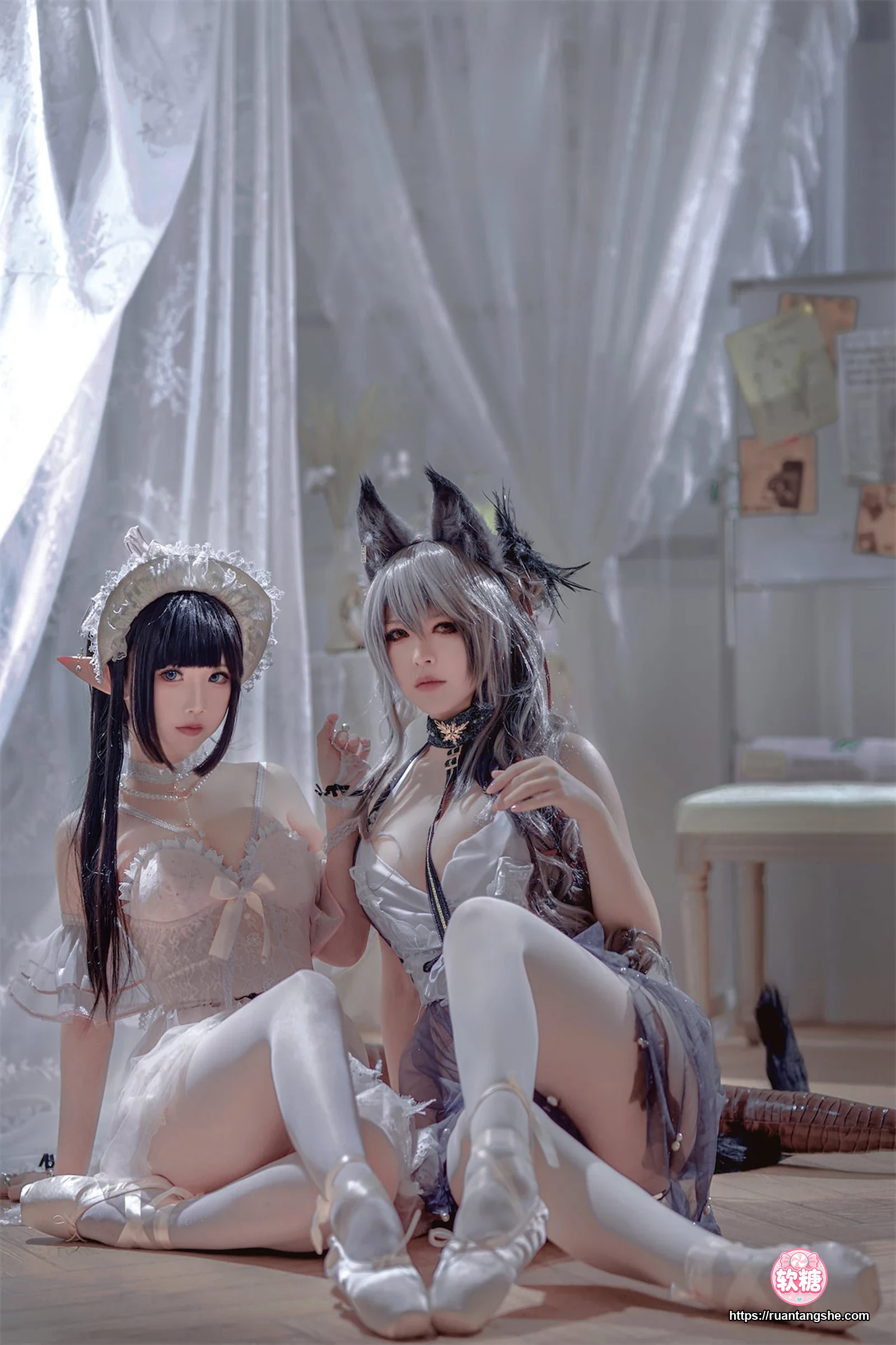 面饼仙儿 面饼仙儿 NO.117 - Arknights 黑x森蚺バレエ(&半半子)