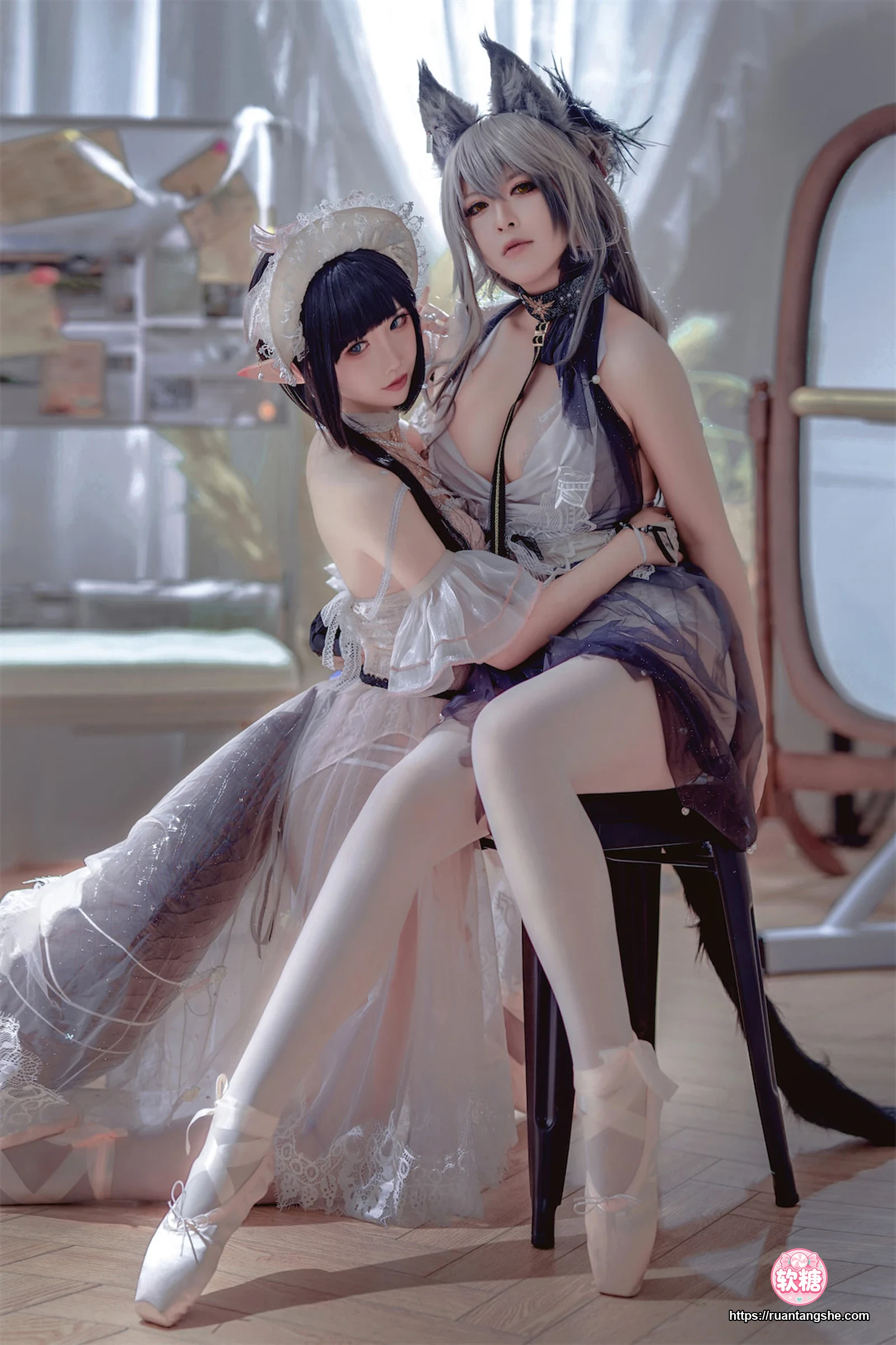 面饼仙儿 面饼仙儿 NO.117 - Arknights 黑x森蚺バレエ(&半半子)