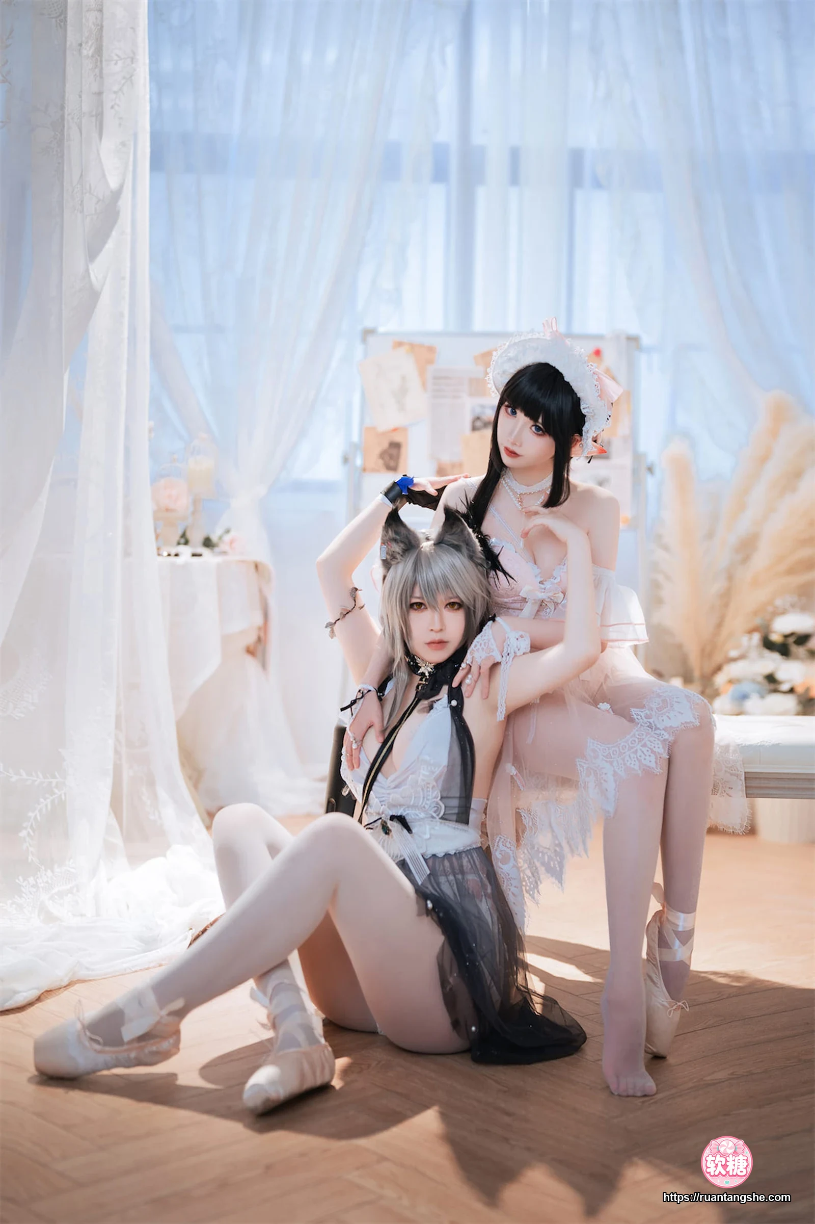 面饼仙儿 面饼仙儿 NO.117 - Arknights 黑x森蚺バレエ(&半半子)
