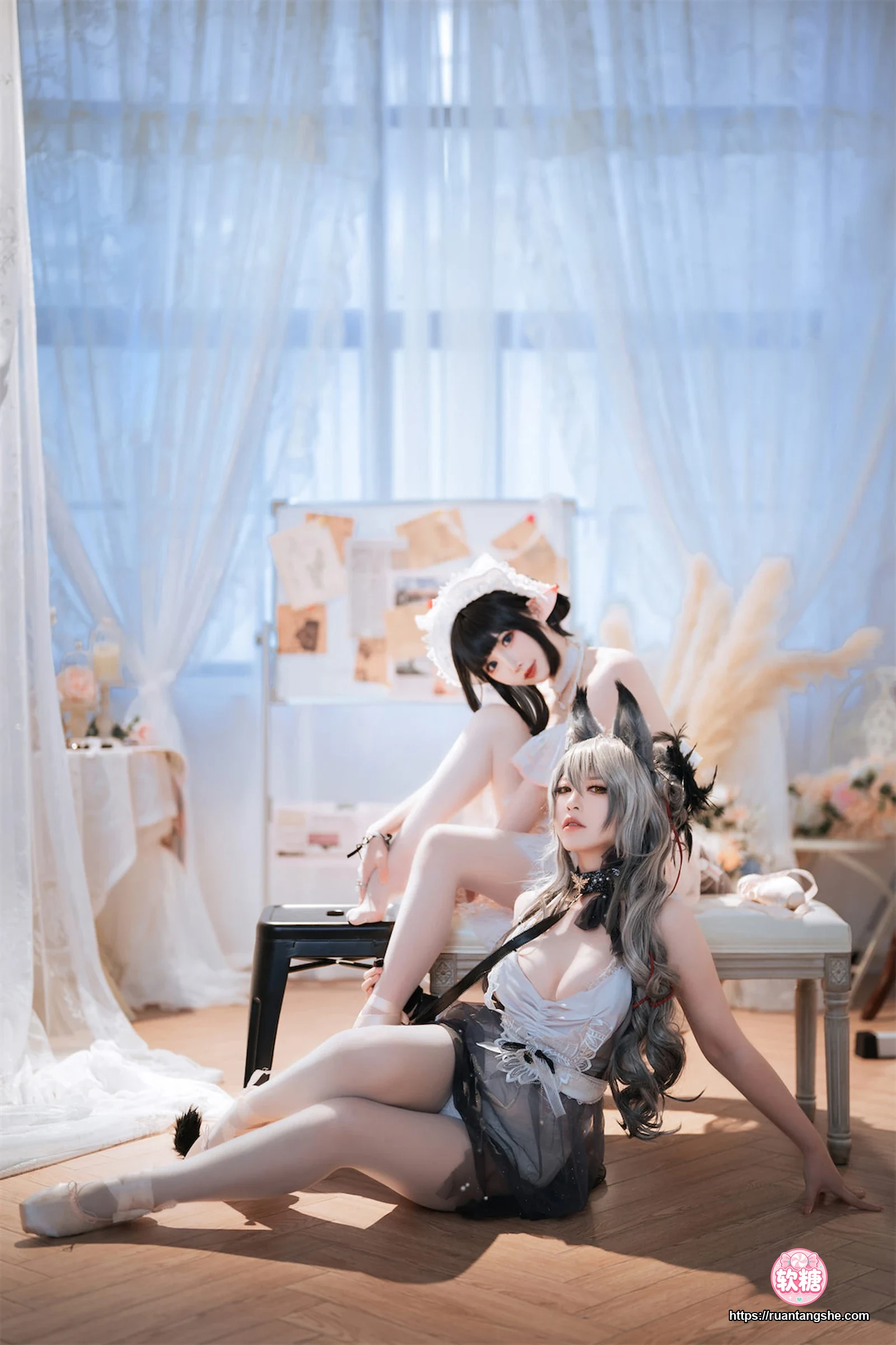 面饼仙儿 面饼仙儿 NO.117 - Arknights 黑x森蚺バレエ(&半半子)