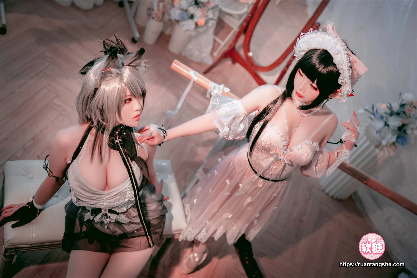 面饼仙儿 面饼仙儿 NO.117 - Arknights 黑x森蚺バレエ(&半半子)