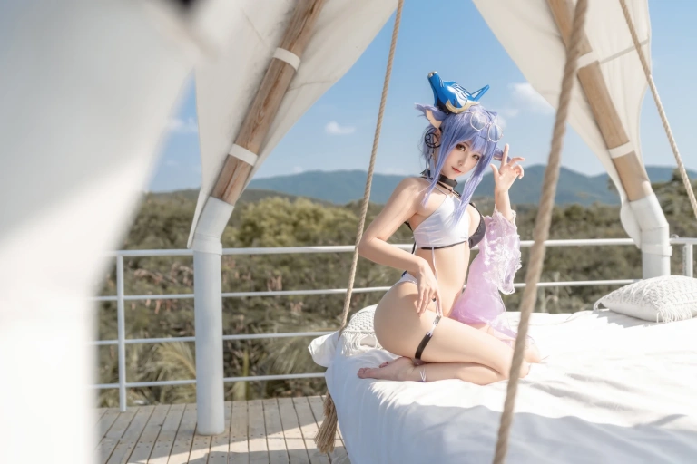 蠢沫沫《《童の假日》 士佐》写真图集 40P｜在线预览与图包下载
