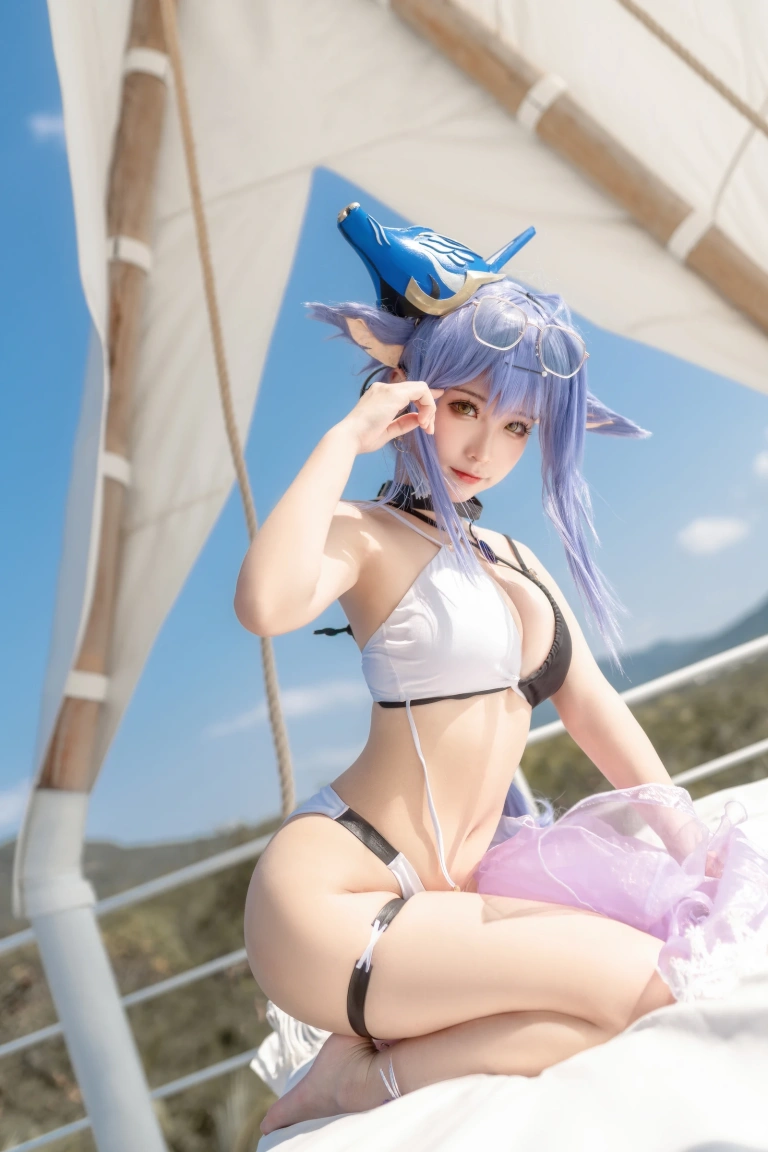 蠢沫沫《《童の假日》 士佐》写真图集 40P｜在线预览与图包下载