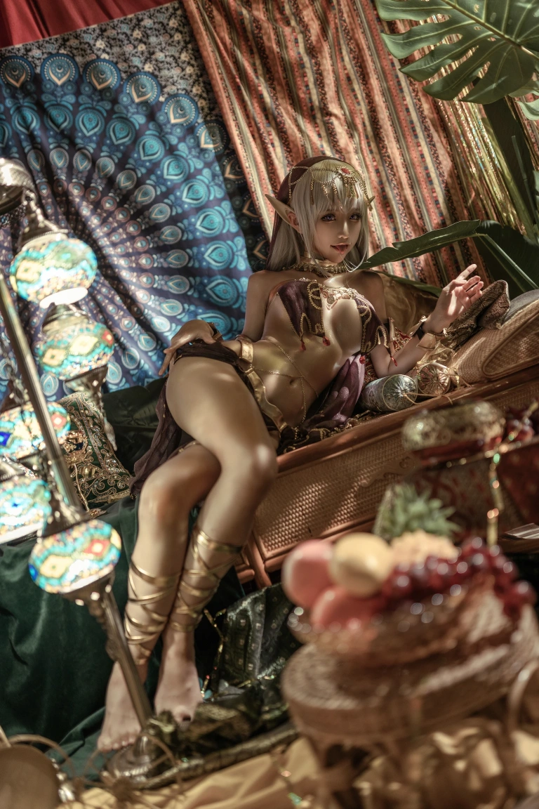 蠢沫沫《黑兽》写真图集 40P｜在线预览与图包下载