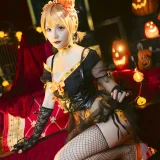 星之迟迟《《花鸟风月》 万圣节 橙》写真图集 20P｜在线预览与图包下载
