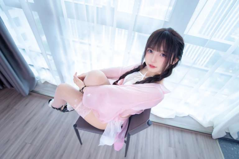 神楽坂真冬《第四季 序号39：《桃花潭水》》写真图集 75P｜在线预览与图包下载